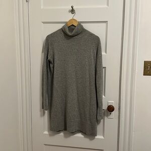 Everlane Gray Cashmere Sweater Dress